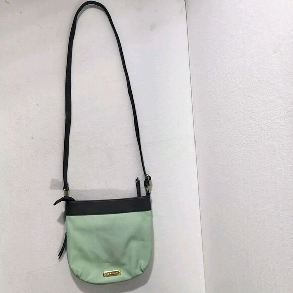Steve Madden Handbags - Steve Madden Cross Body Purse Handbag Mint Green Faux Leather Tassel